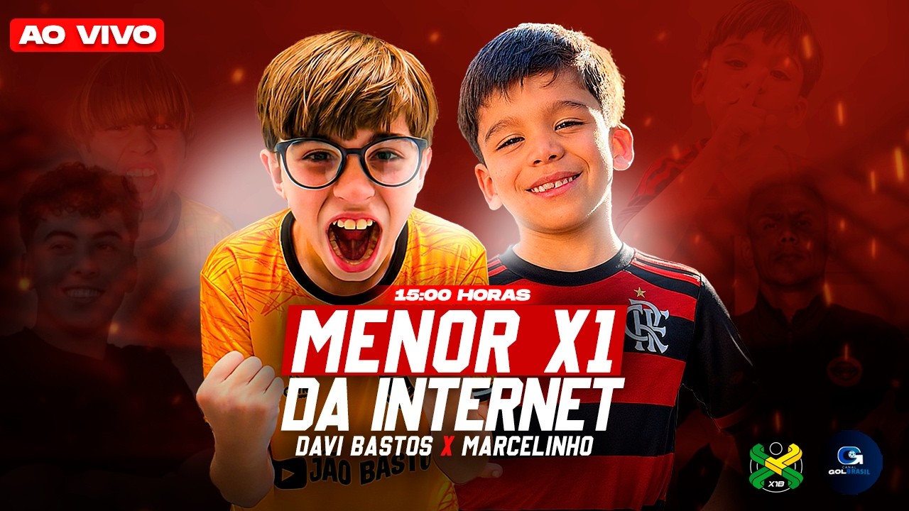 AO VIVO - DAVI BASTOS X MARCELINHO - O MENOR X1 DA INTERNET!!