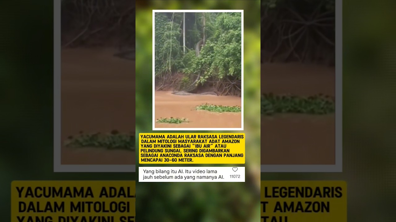 Yacumama : Ular Raksasa dalam Legenda Amazon