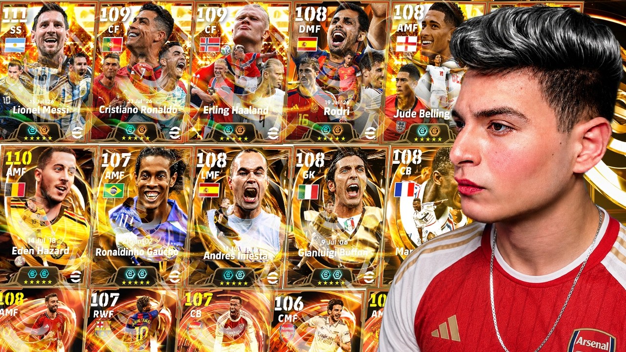 عملت أقوي تشكيلة Big Time في تاريخ اللعبة 🤯🔥  الكروت الذهبية مرعبة 🥶🔥 |eFootball 2026