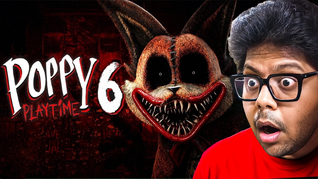 POPPY PLAYTIME CHAPTER 6 *NEW CHARACTERS REVEAL* | AYUSH MORE 😱