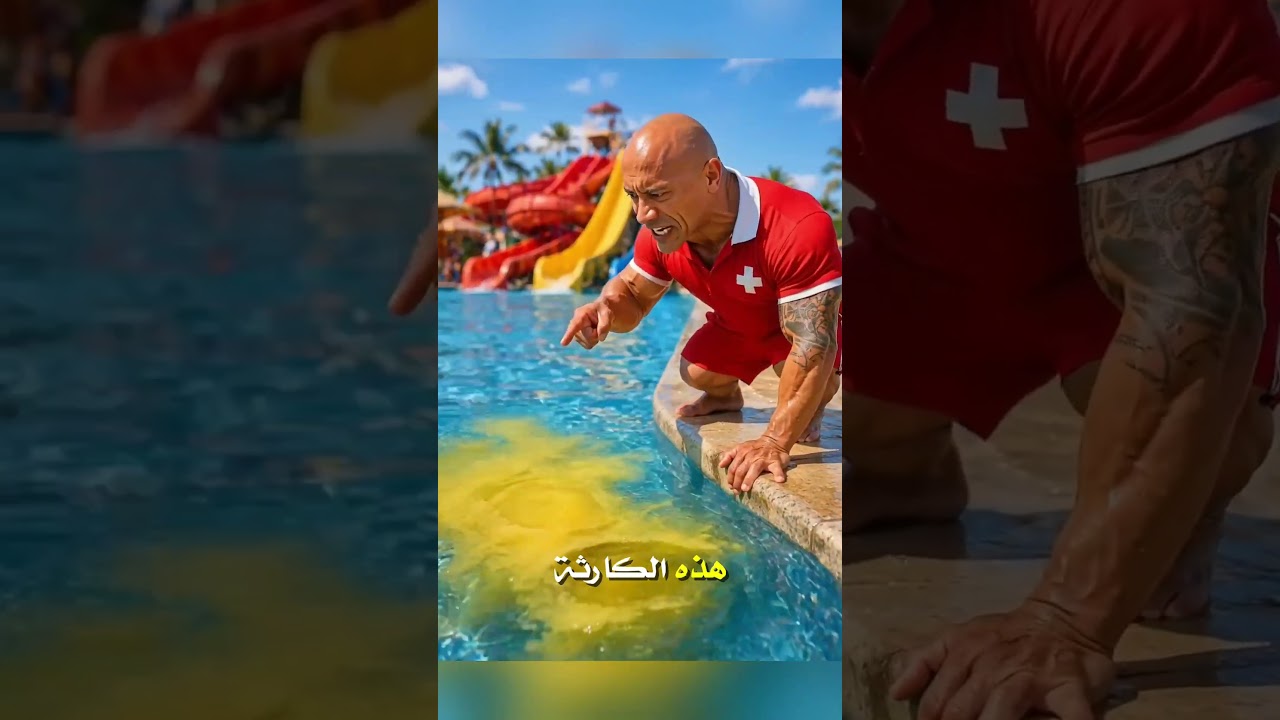 رونالدو في ورطة بسبب المسبح 😂