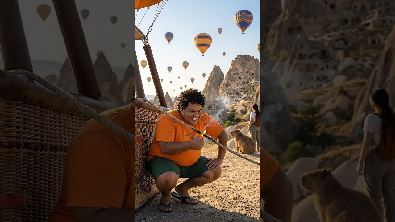 PRANK DI LANGIT… ENDINGNYA GAK MASUK AKAL 💀🎈  #capybara
