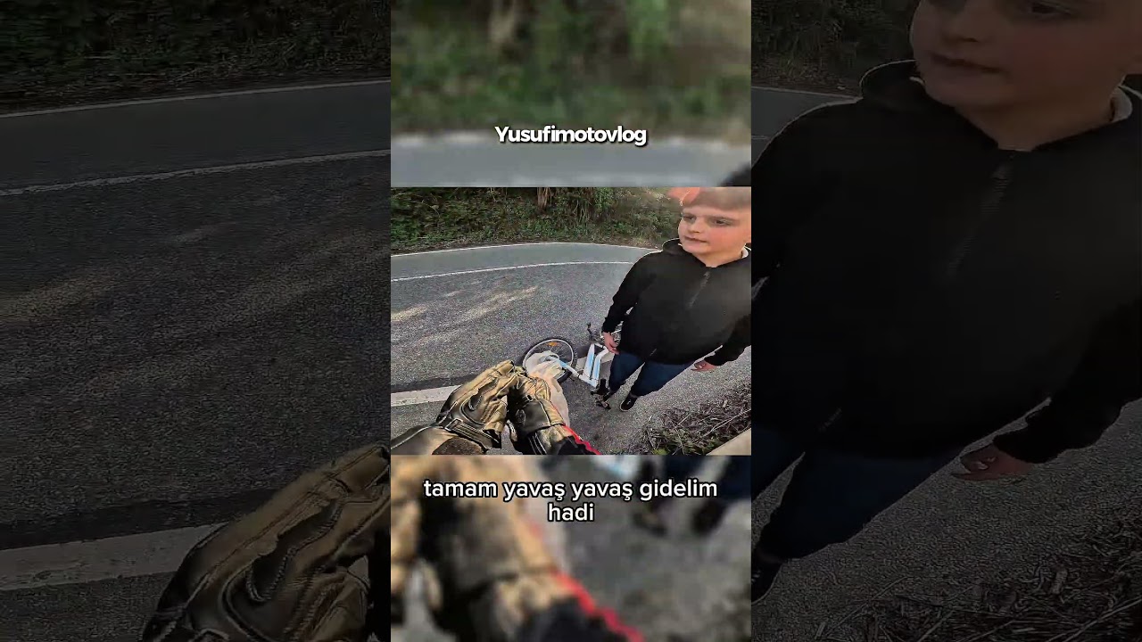 Ekmeklerini düşüren çocuğa yardım edildi😘