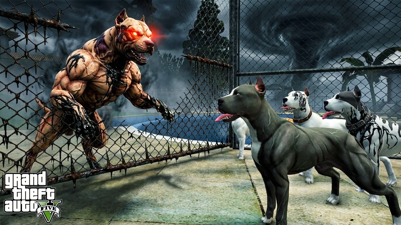 KORKUNÇ PİTBULL ANUBİS EVİMİZİ BASTI! İŞİMİZ BİTTİ!! - GTA 5