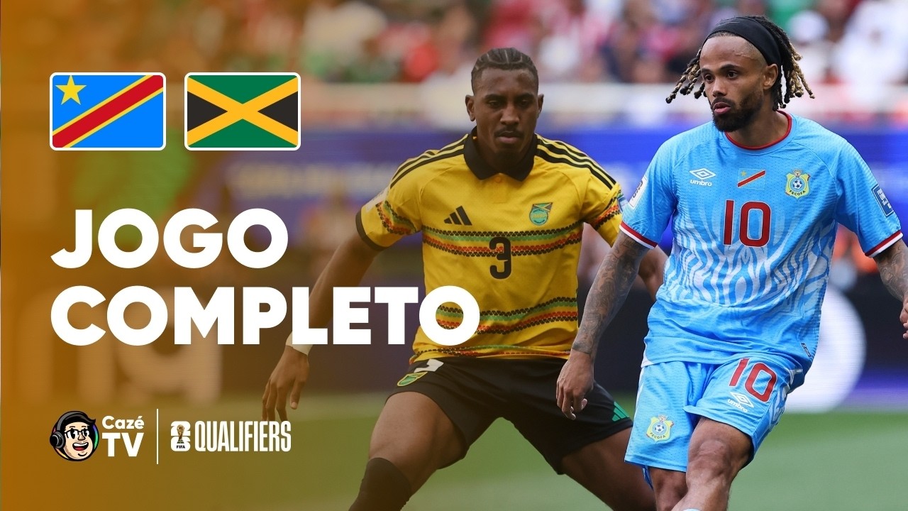 JOGO COMPLETO: RD CONGO X JAMAICA | FINAL DA REPESCAGEM MUNDIAL DA COPA DO MUNDO FIFA 2026