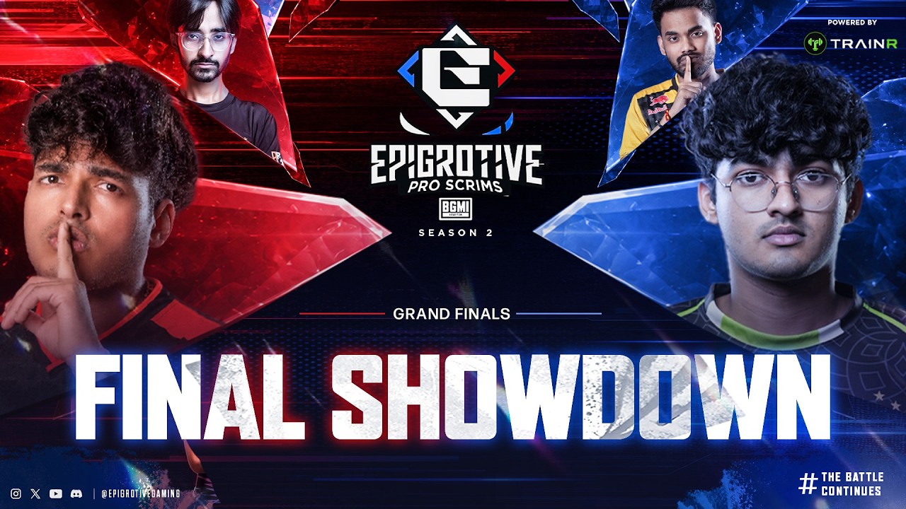 Epigrotive Pro Scrims Season 2 - Final Showdown | FT. #Apexgaming #godlike #soul #8bit #rntx