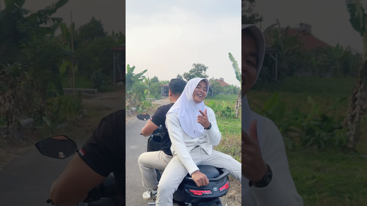 Motor babeh hanya boleh ngeboceng cewek cantik🙄🙈 #comedy #funny