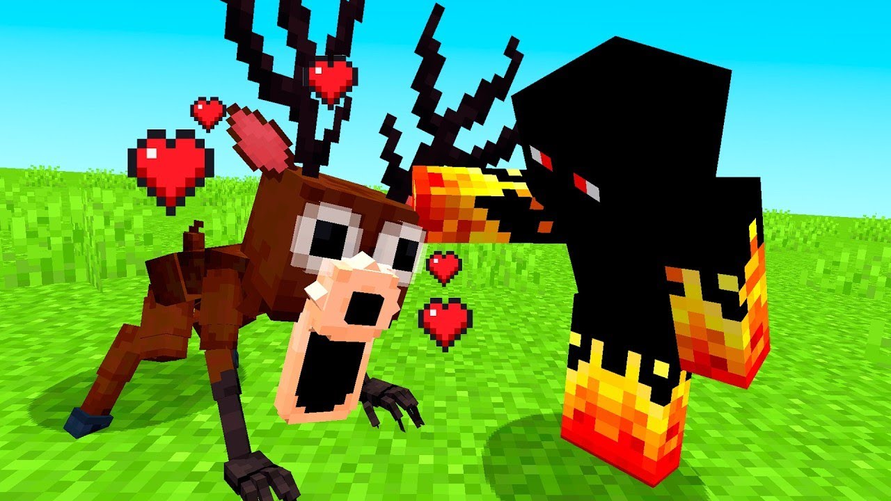ATHOS ADOTOU o CERVO do 99 NOITES no Minecraft