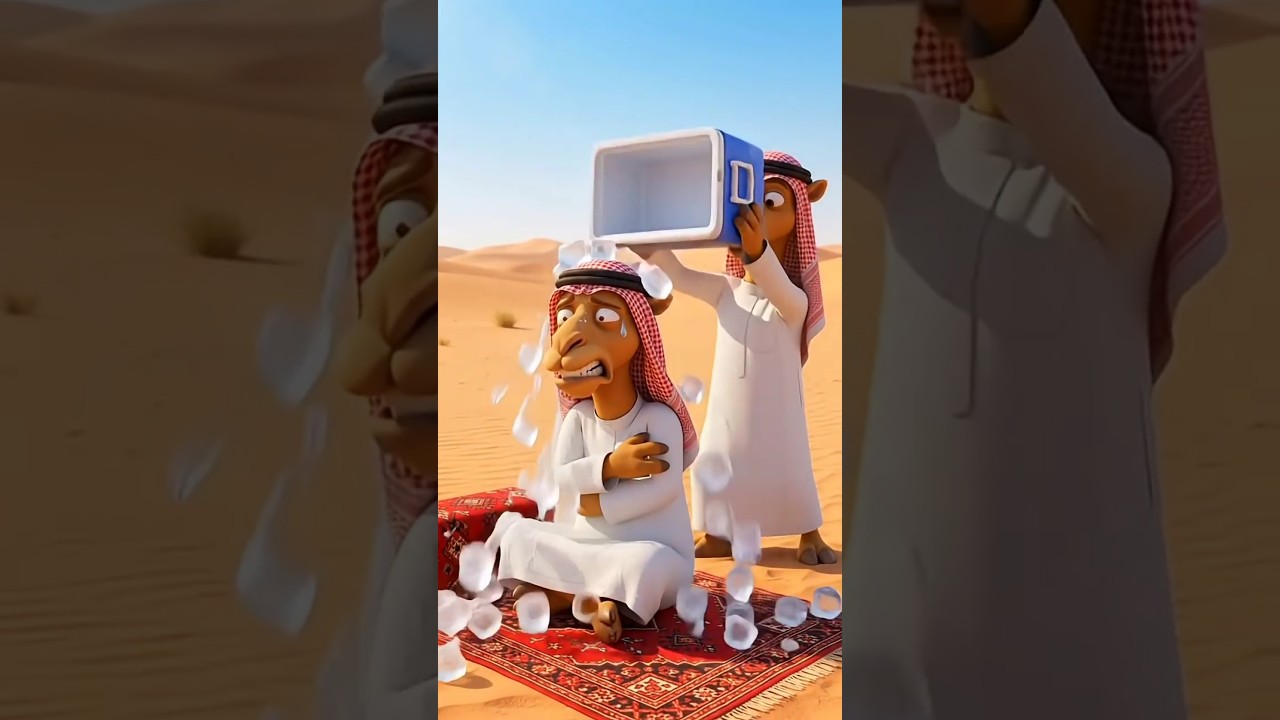 الانتقام الجليدي! ❄️😂 #أبو_حاشي #البعير_كركر #اكسبلور