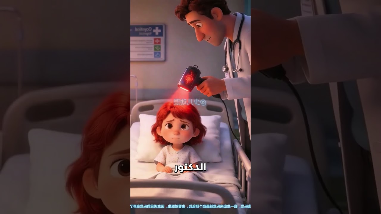 🔴 صدمة المدرسة! لماذا تغير لون شعر الطالبة للأحمر فجأة؟ حقيقة صادمة | قصص روعة ✨😢 #شورت