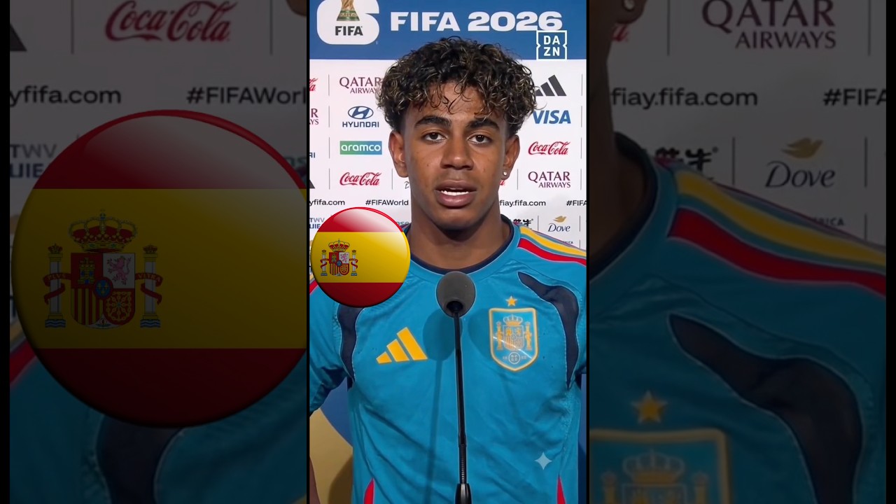 Lemain Yamal expressed his happiness after winning the World Cup #worldcupfinal #trending #fifa