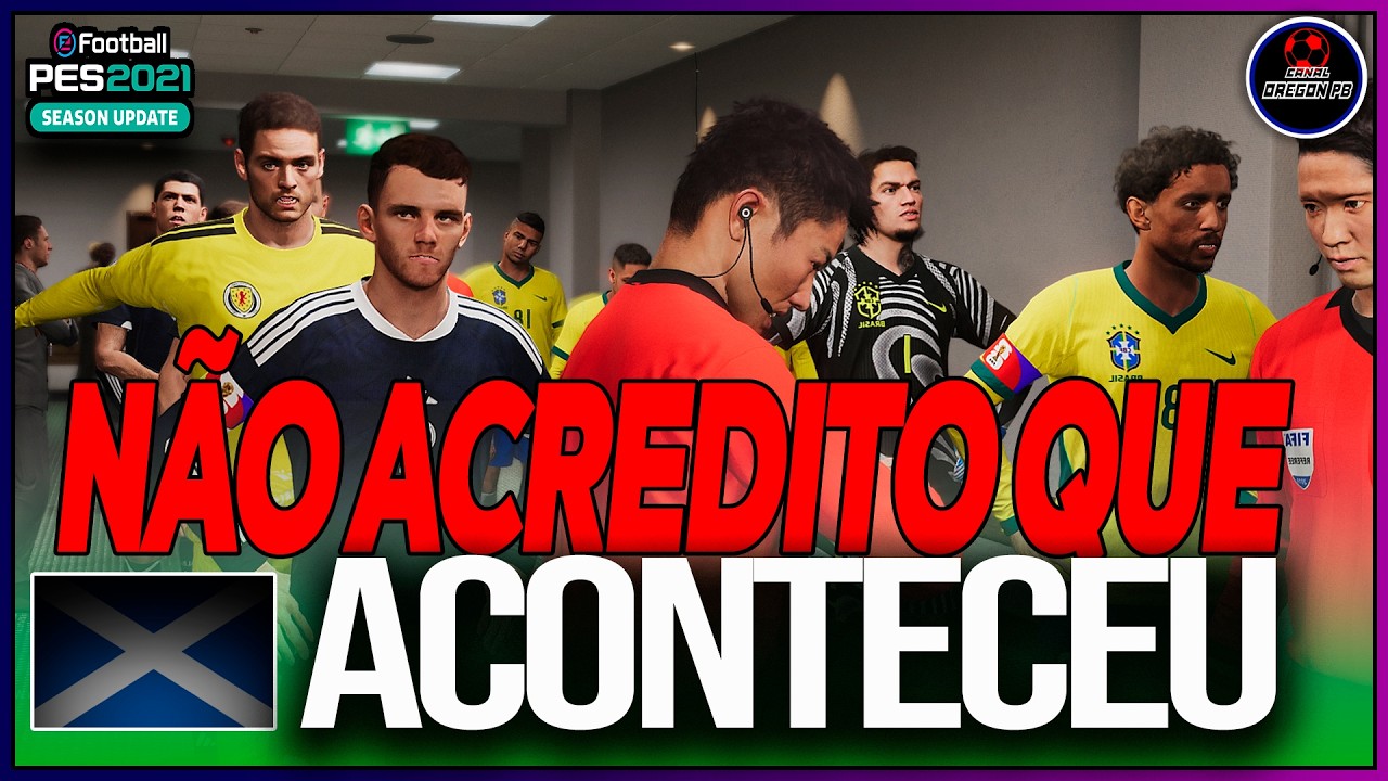 NOSSA CONVOCAÇÃO ESTA FORMADA O TIME DA SELEÇÃO BRASILEIRA CHEGA FORTE - PES 2021 PC OREGON PB
