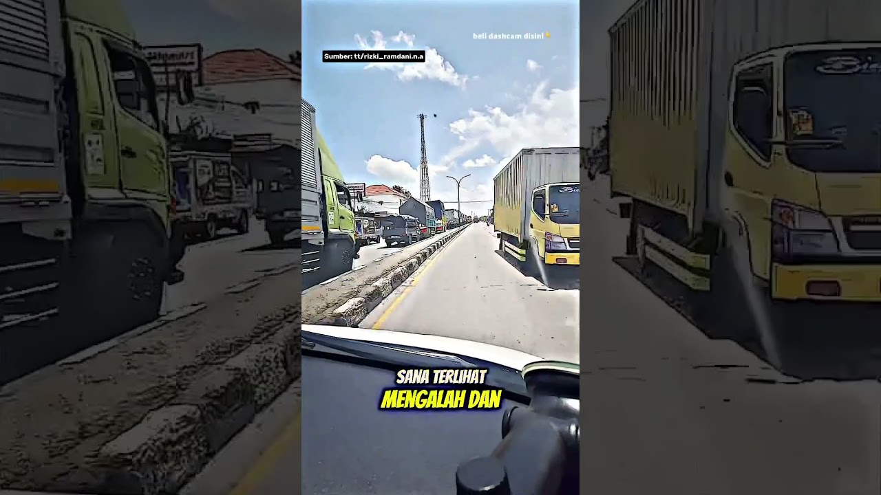 Ambulans Banting Kanan Lawan Arah Saat Macet, Pengendara Langsung Mengalah 🚑