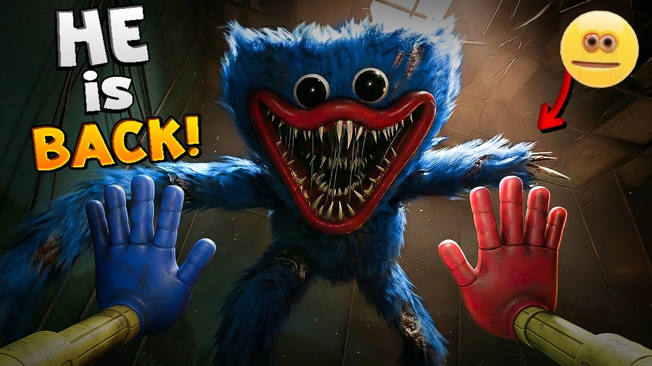 Huggy Wuggy is BACK in POPPY PLAYTIME CHAPTER 5!