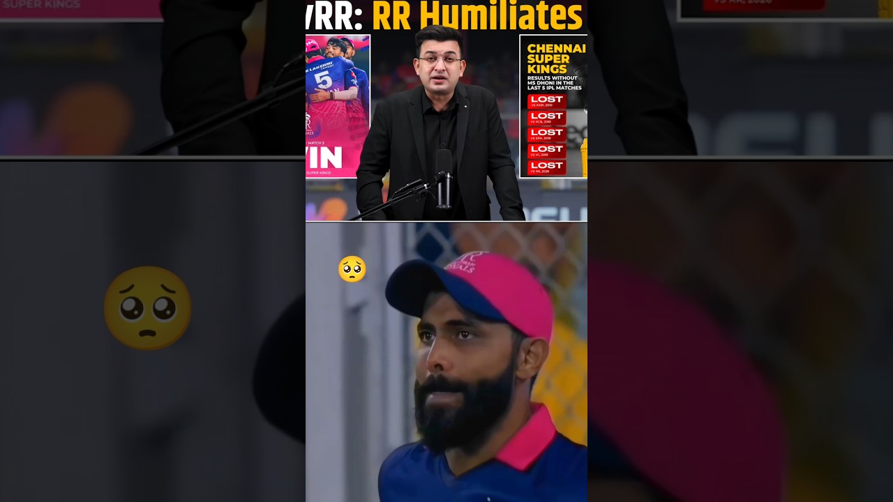 Jaduuu Emotional RR VS CSK Match🥺#cricket #shorts #jadeja