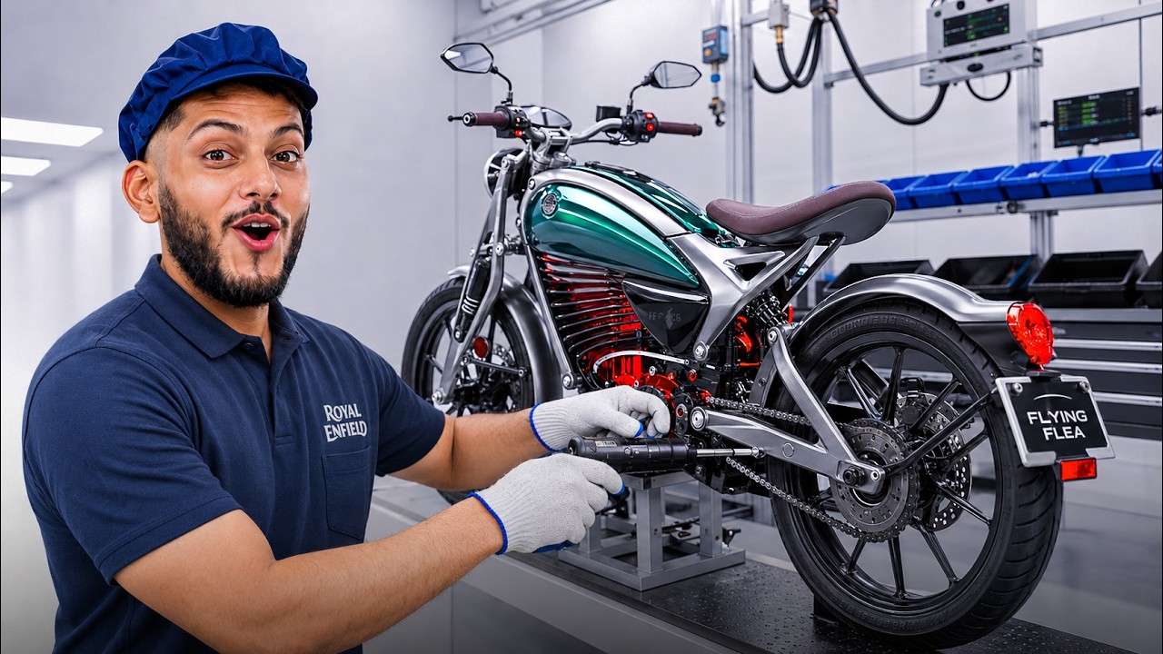 I Visited Biggest Royal Enfield Factory !