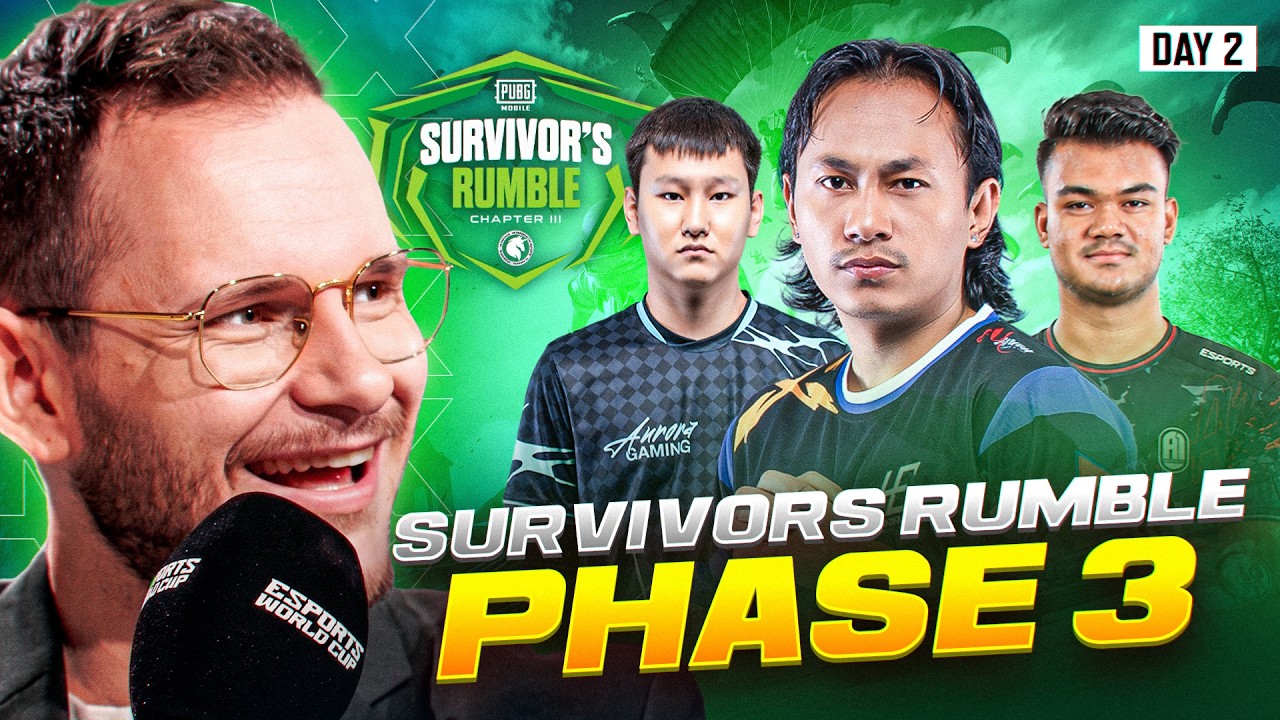[ENG] SURVIVOR'S RUMBLE | Phase 3 | Day 2 | Watch Party