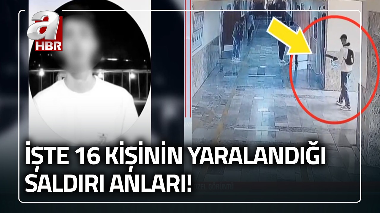 Şanlıurfa'da okula yapılan saldırı görüntüleri ortaya çıktı! | A Haber