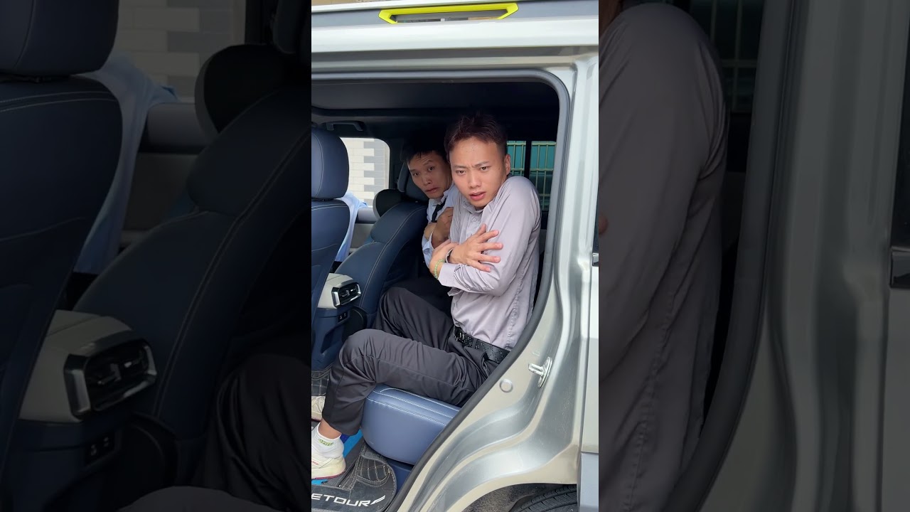 Open the car door. #shorts#funny