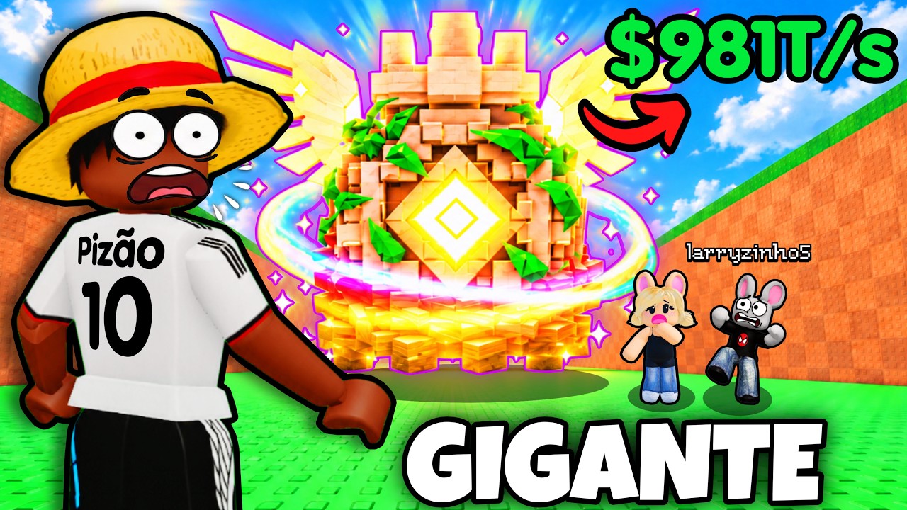 DESAFIO DE OVOS GIGANTES NO ROUBE UM OVO! SERVIDOR DE ADMIN SÓ COM OVOS GIGANTES!