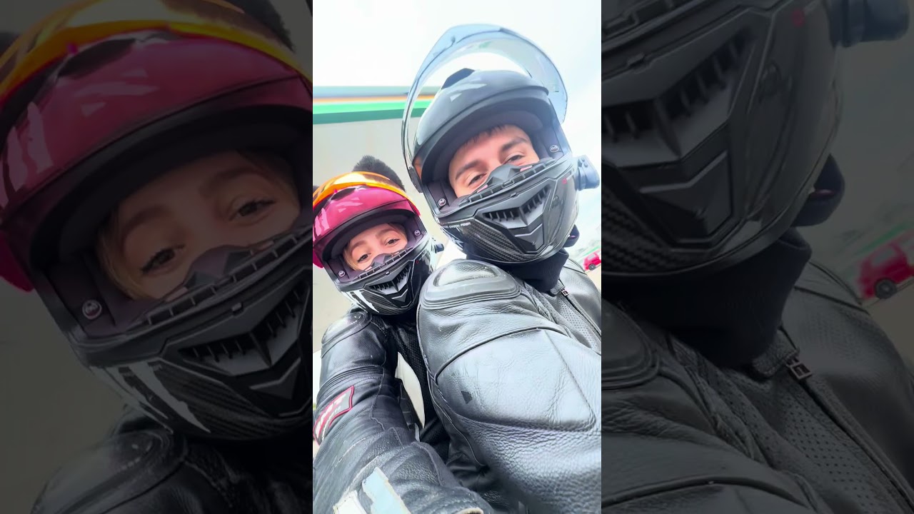 Andei na garupa da moto #moto #automobile