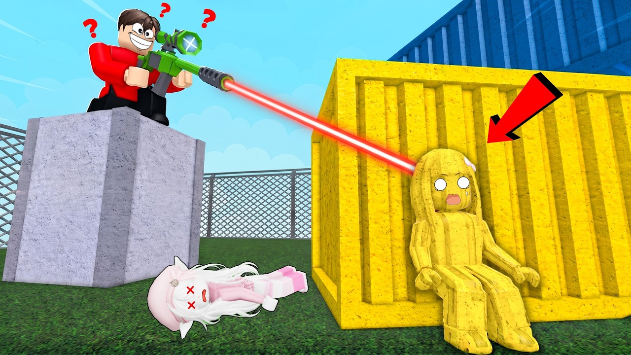 Yuta Mio Petak Umpet Nyamar Jadi Benda Sembunyi Dari Penembak Jitu | ROBLOX