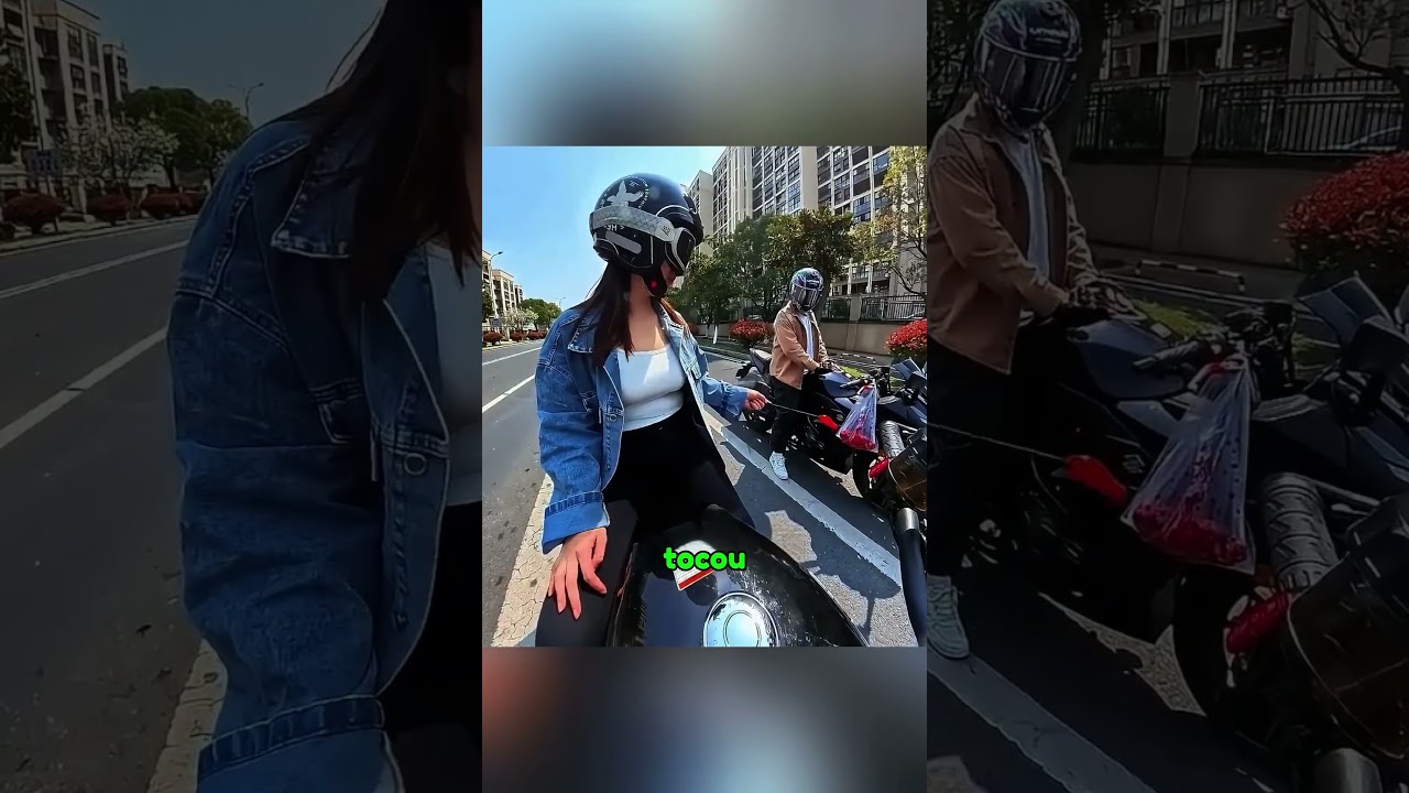 🏍️ Pequena Pilota, Grande Coração ❤️