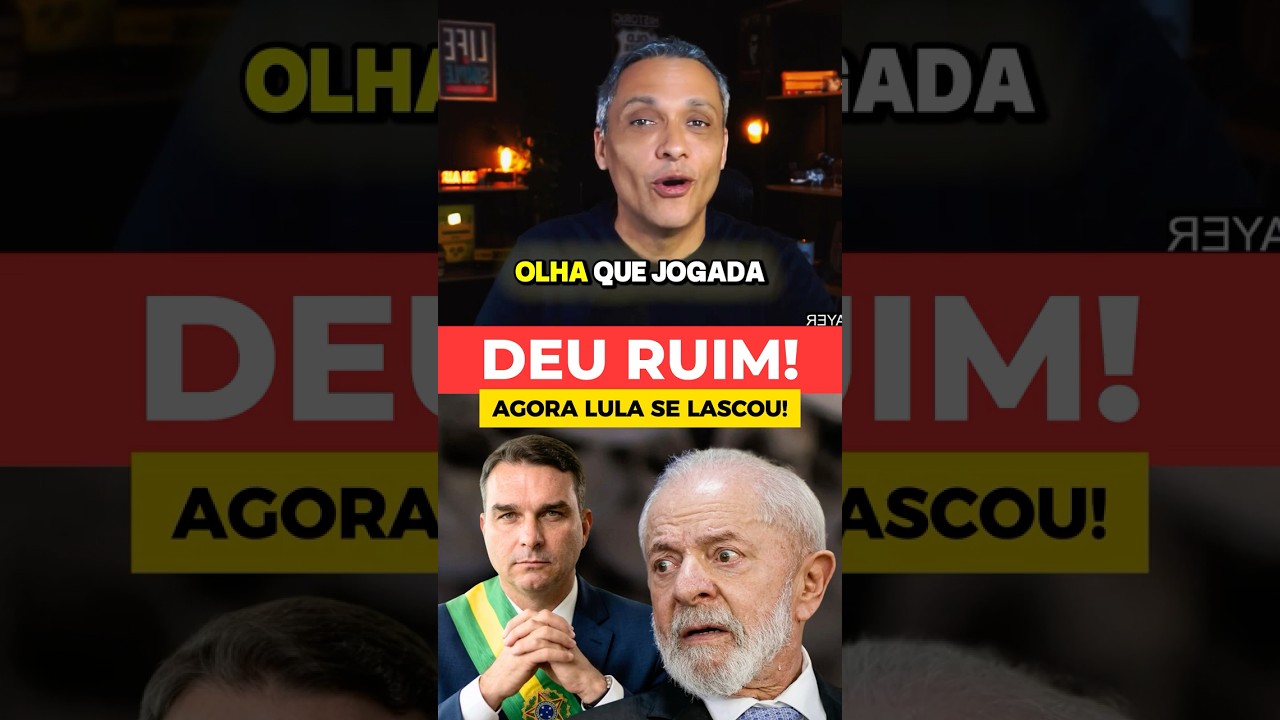 FLÁVIO DÁ CHEQUE-MATE EM LULA!