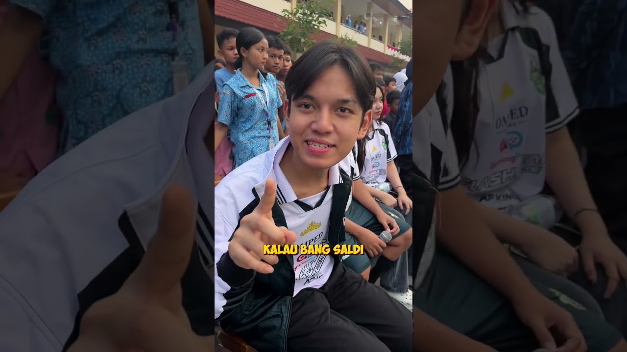 siapa sangka bang saldy ikutan main bola bareng tim omped🤣