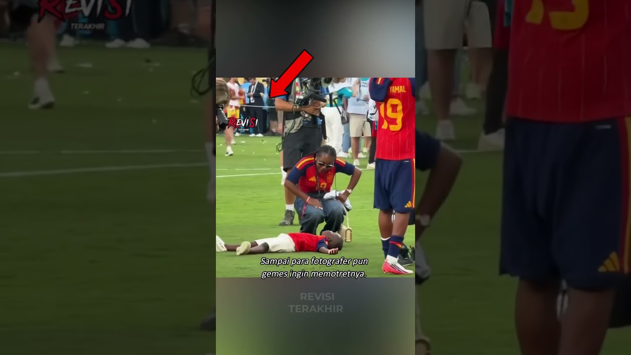 Perayaan juara Piala Dunia adik Lamine Yamal ini beneran lucu banget 😂😭