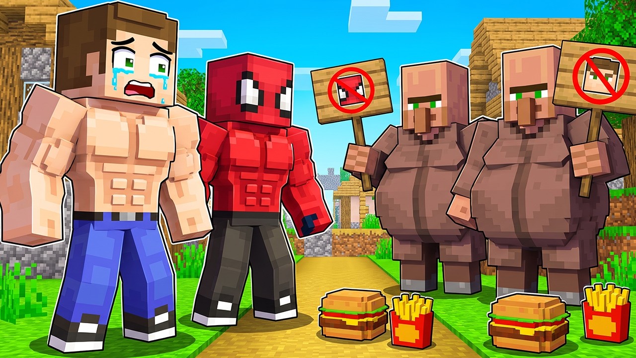 Minecraft AMA Şişmanlar Tarafından Kovulduk
