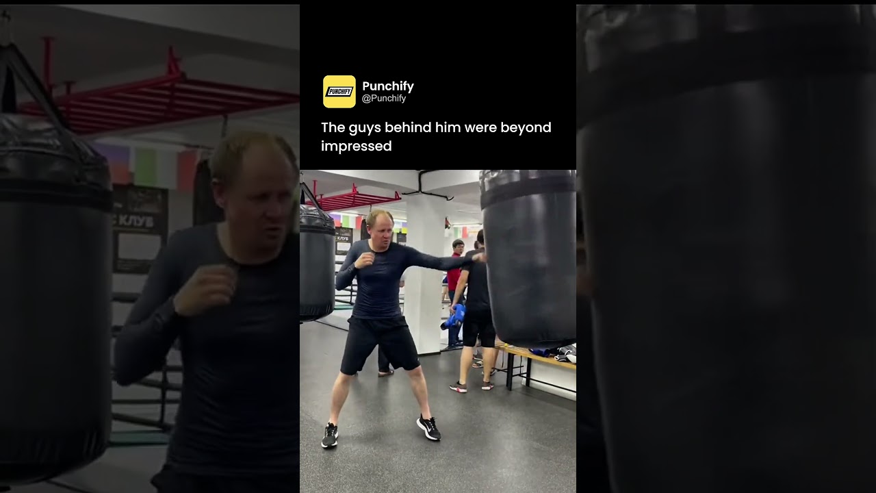 He looks harmless… but those punches are NOT 😤🥊