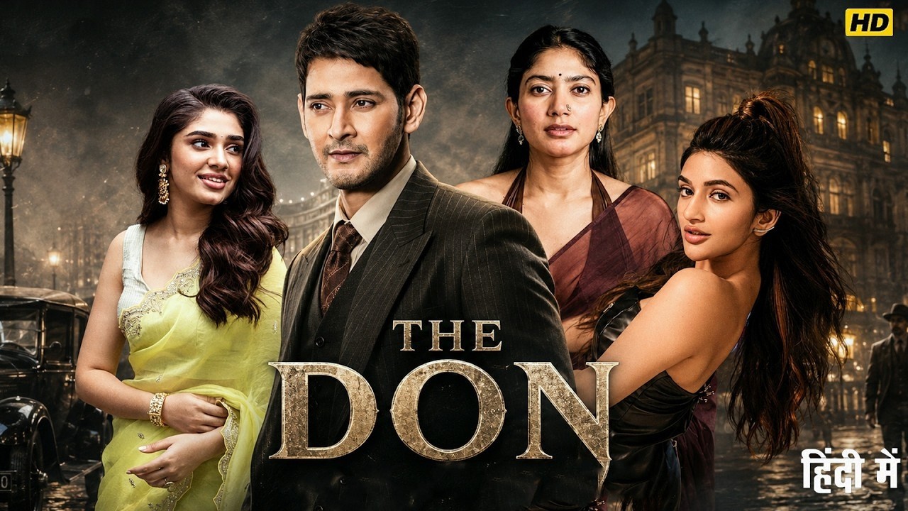 The DON | New South Indian Hindi Dubbed Movie | Mahesh Babu, Sreeleela, Keerthi Shetty Sai Pallavi