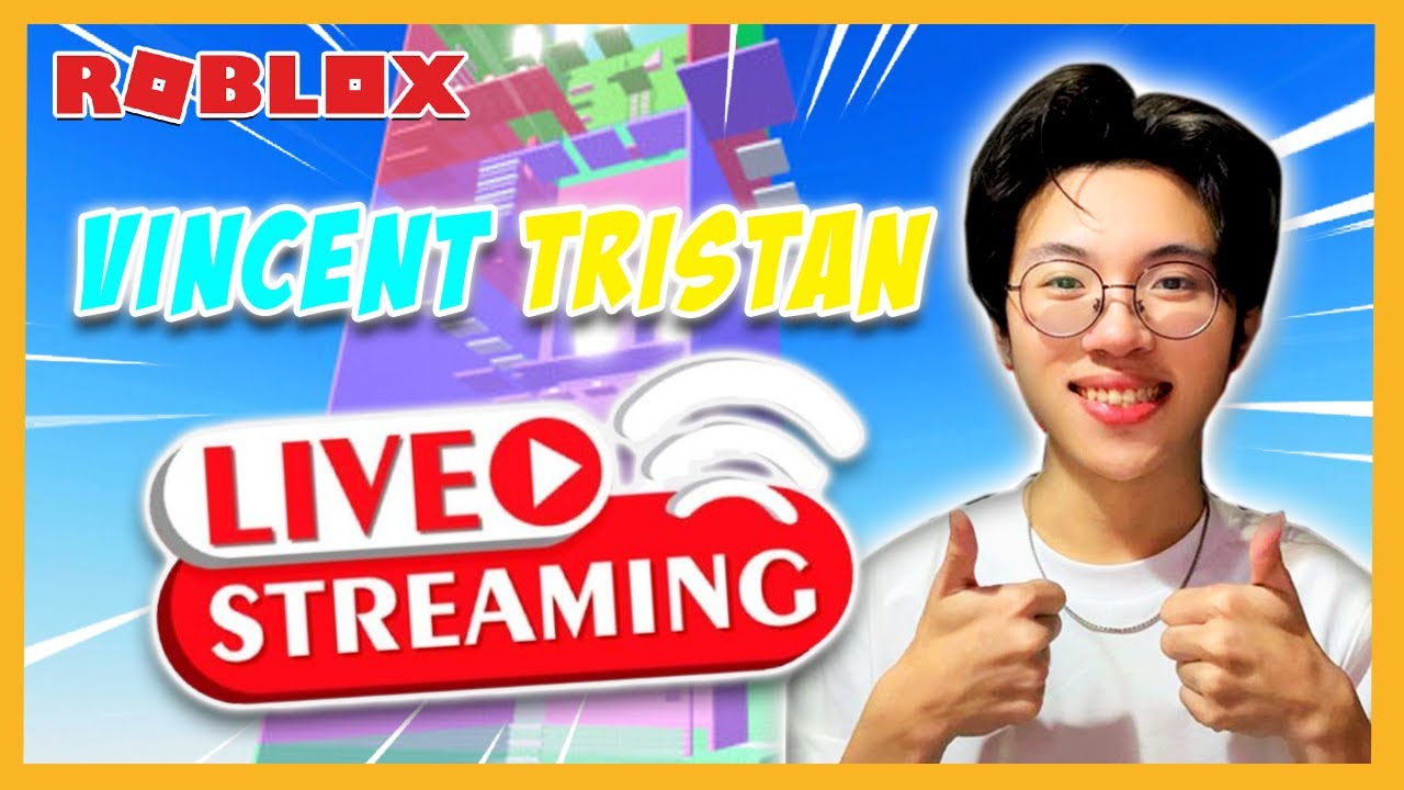 🔴 [LIVE ROBLOX] Halo Bang Vincent Live Lagi Nih Adik-Adik !!