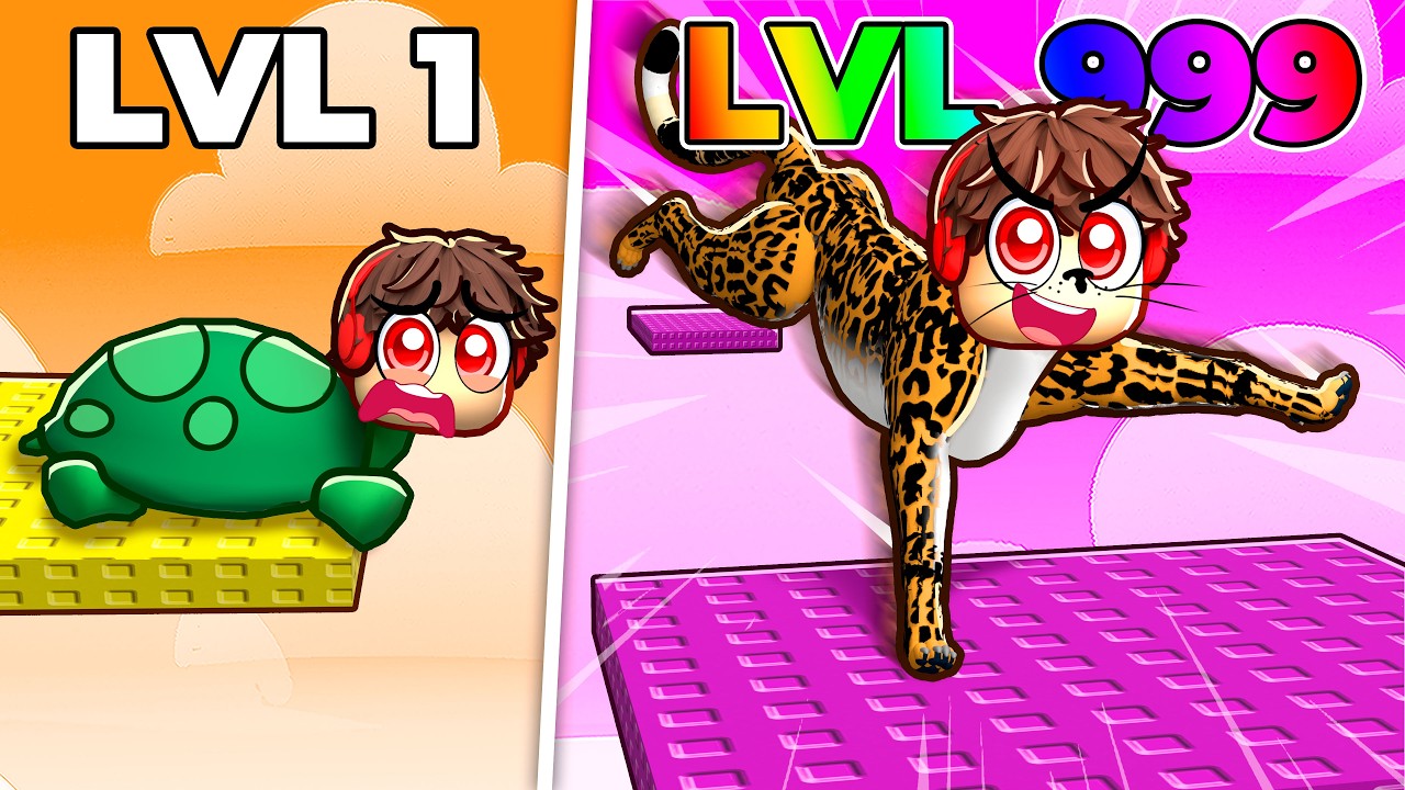 Roblox ANIMAL EVOLVE TOWER..