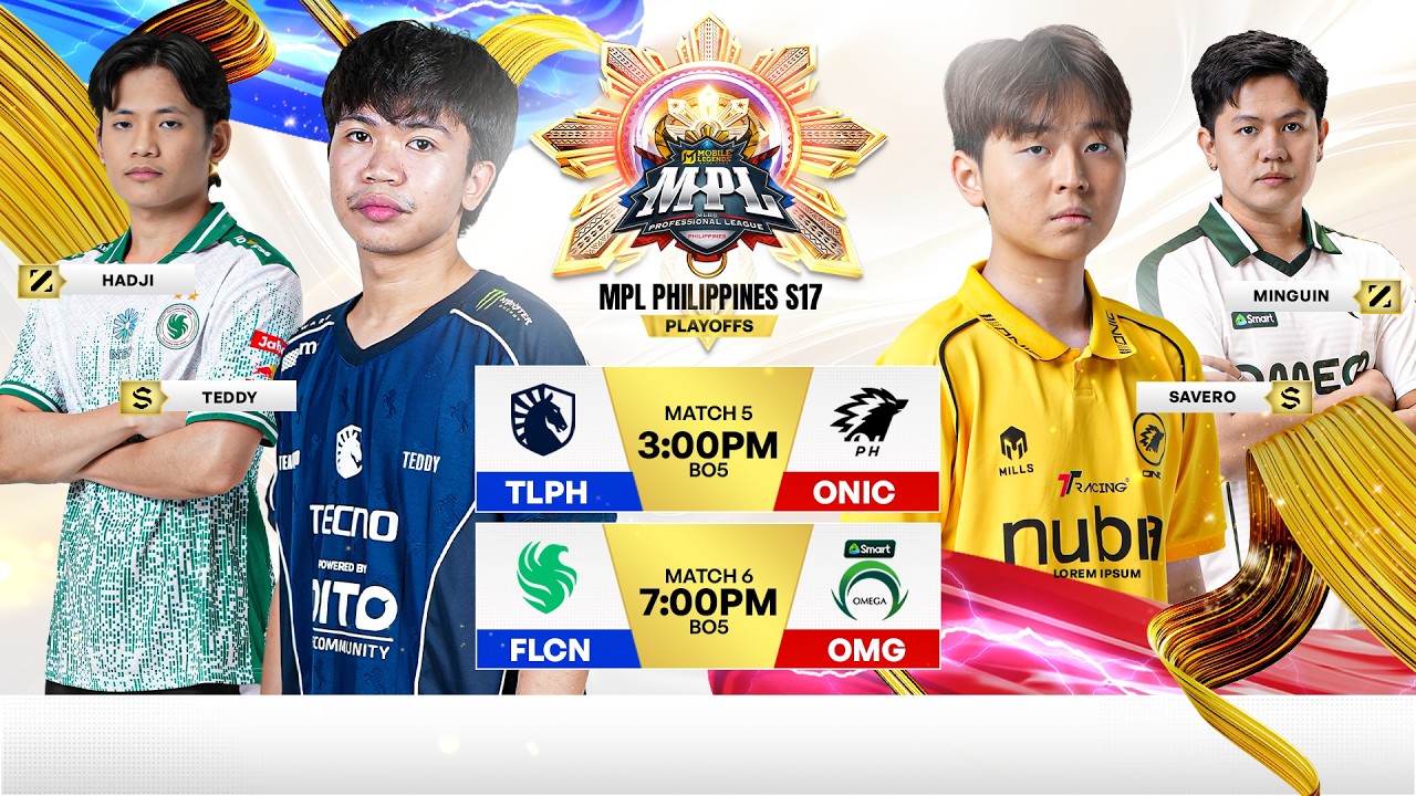 🔴 LIVE | MPL PH S17 | ENGLISH - Playoffs Day 3