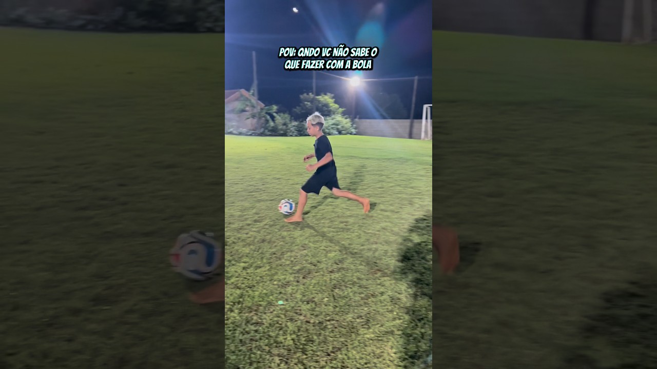 Marca seu amigo que não sabe o q fazer com a Bola. 🤭 e já aproveita e se inscreve no canal👊🏻⚡️