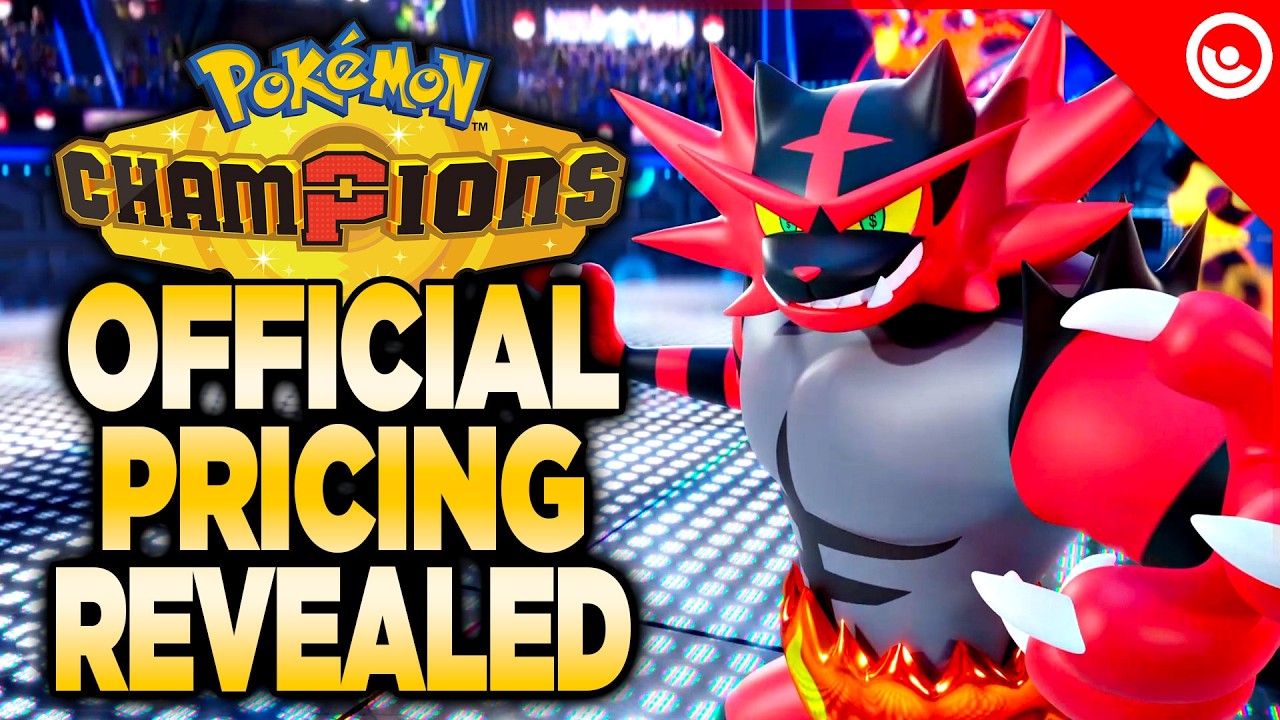 Official Pricing Revealed for Pokemon Champions