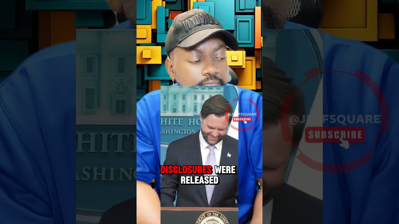 Jd Vance RIPS this fake news reporter. #jdvance #jeffsquare #shorts