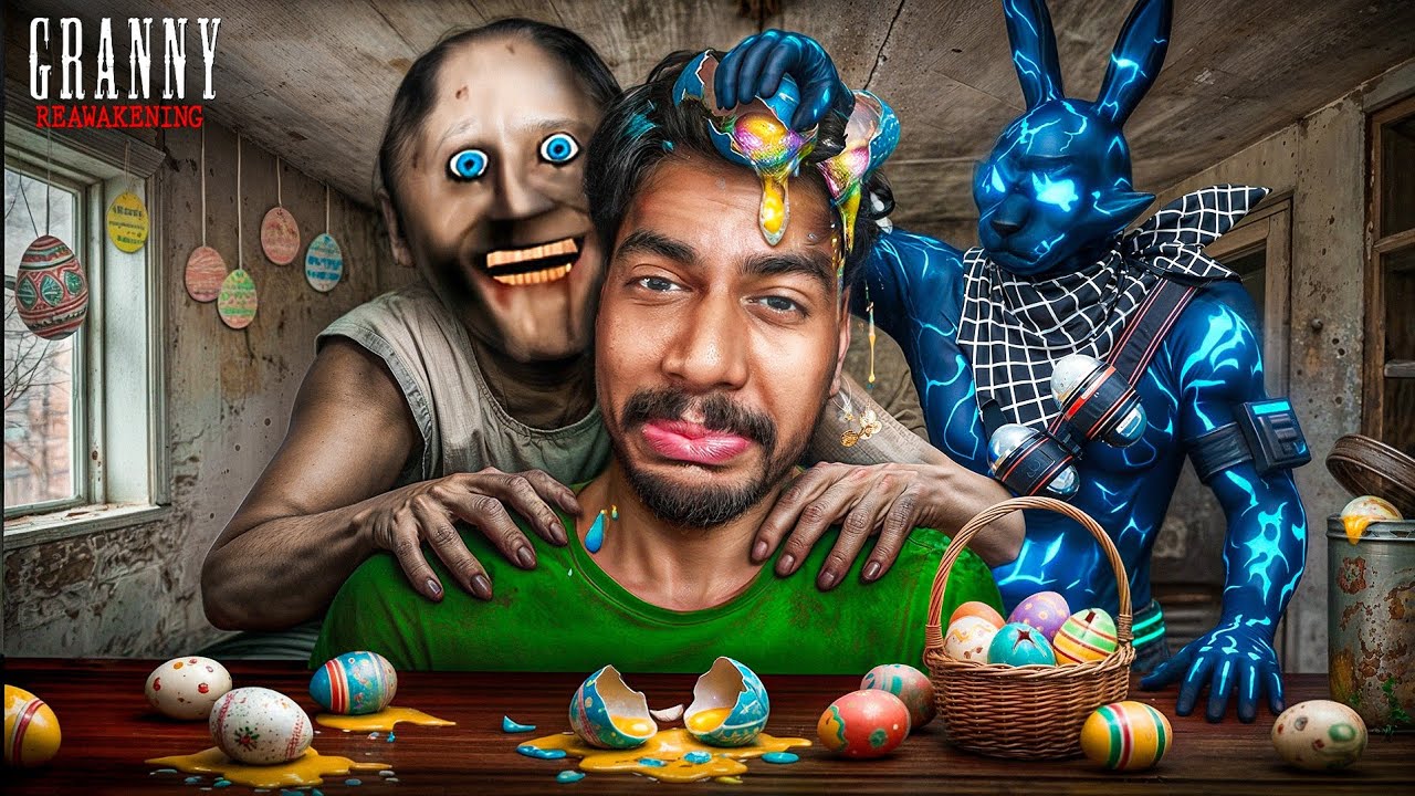 Granny Got a New Bunny Friend in Her House 🥵!! Granny Reawakening 