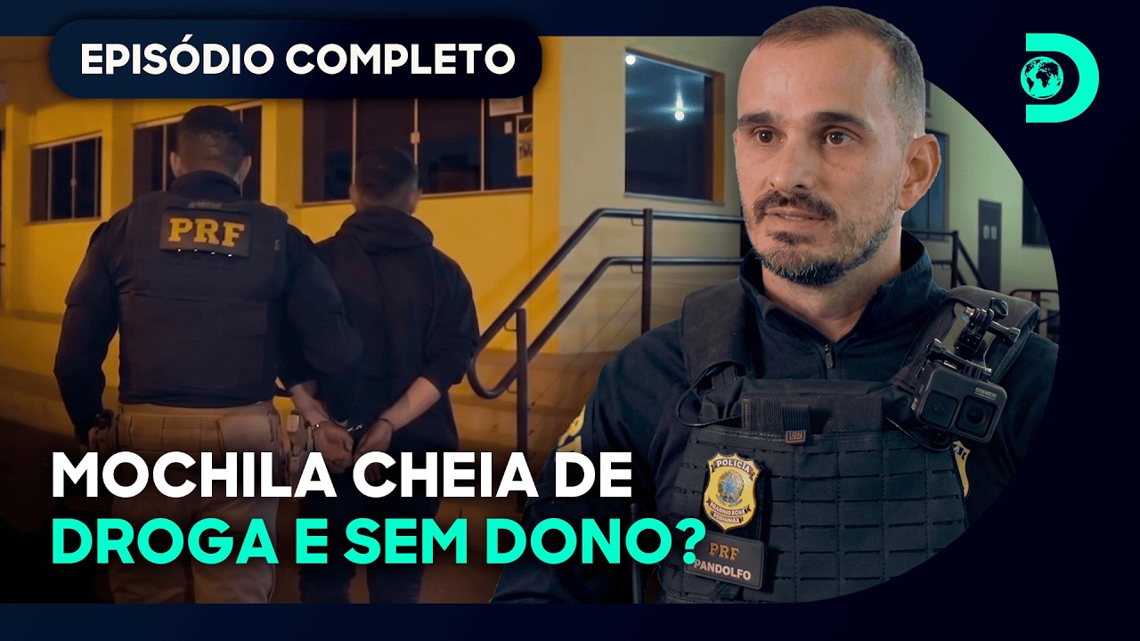 NO FLAGRA! A verdade sobre a mochila com R$ 150 mil em drogas | Operação Fronteira Brasil