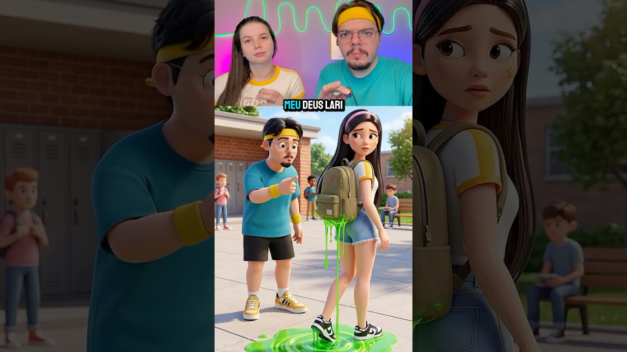 A EMILLY VICK SUJOU A MOCHILA DA LARI!