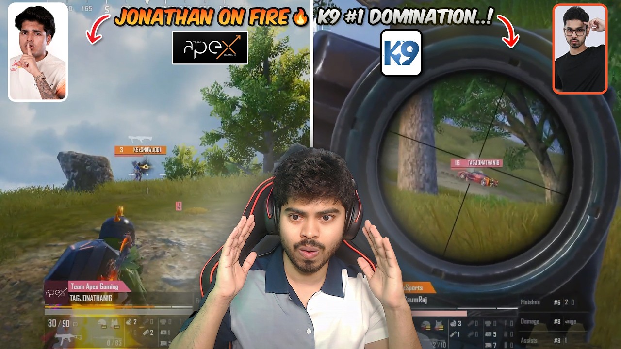 JONATHAN ON FIRE 🔥 | K9 #1 DOMINATION! 🙌 | BGMS League Week 3 Day 1
