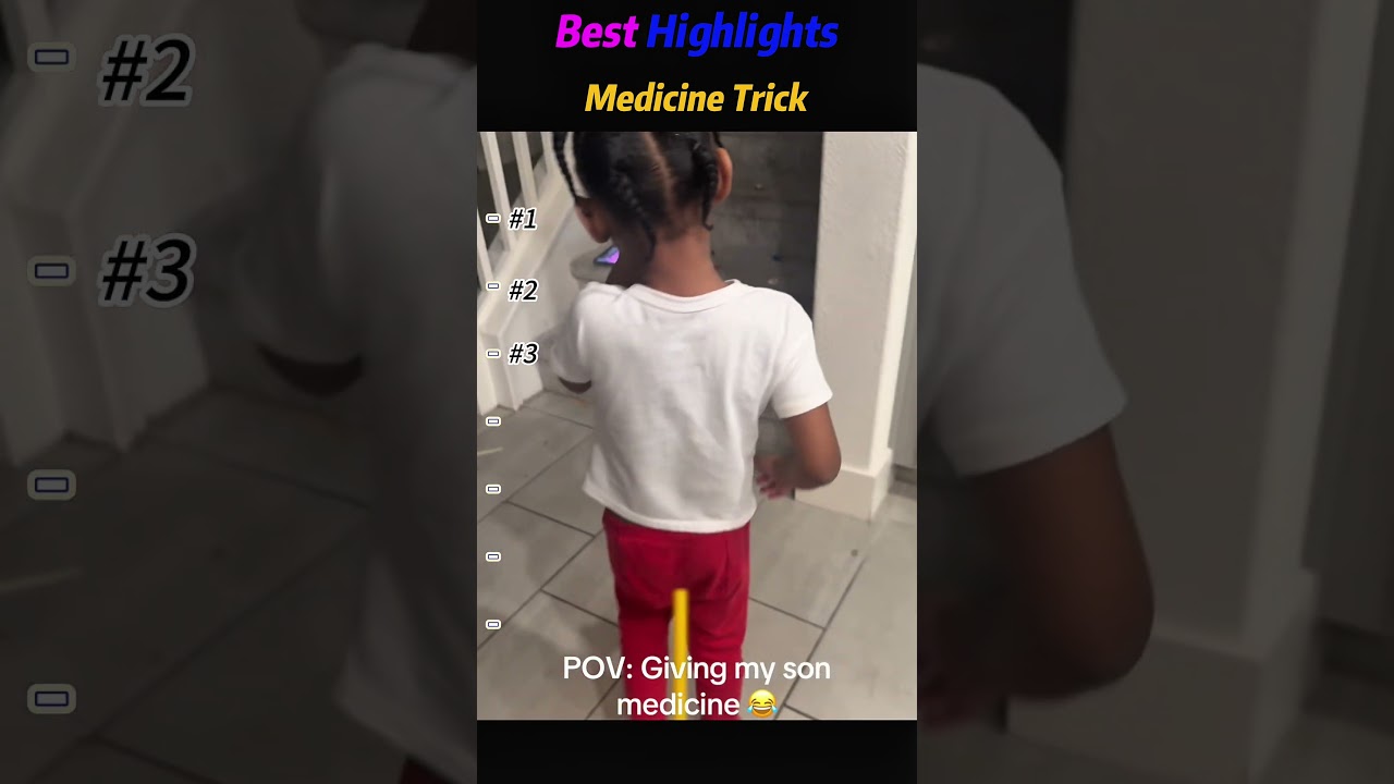 Tricking Children into Taking Medicine – Genius Hacks 😂💊👶