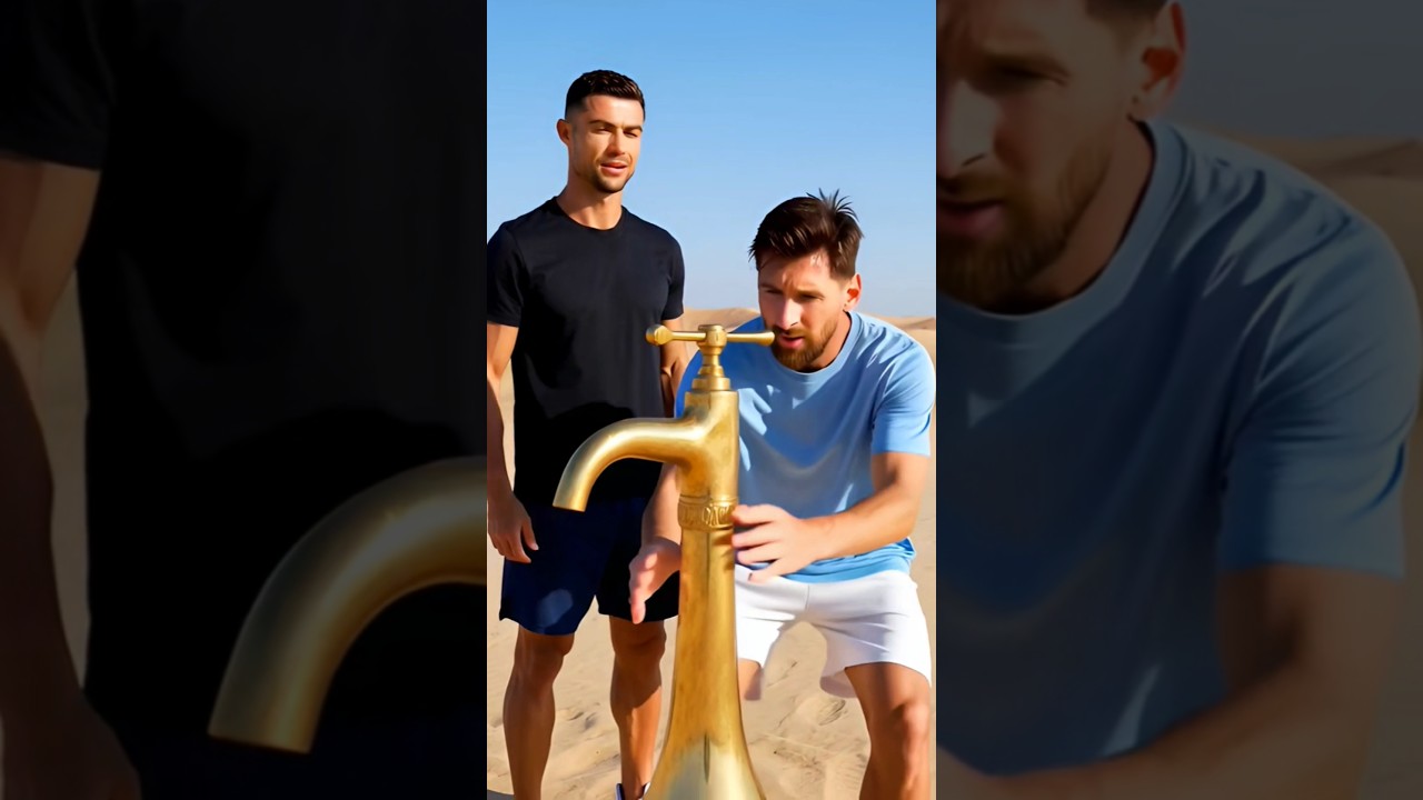 Ronaldo vs Lionel Messi in Ramadan.#shorts