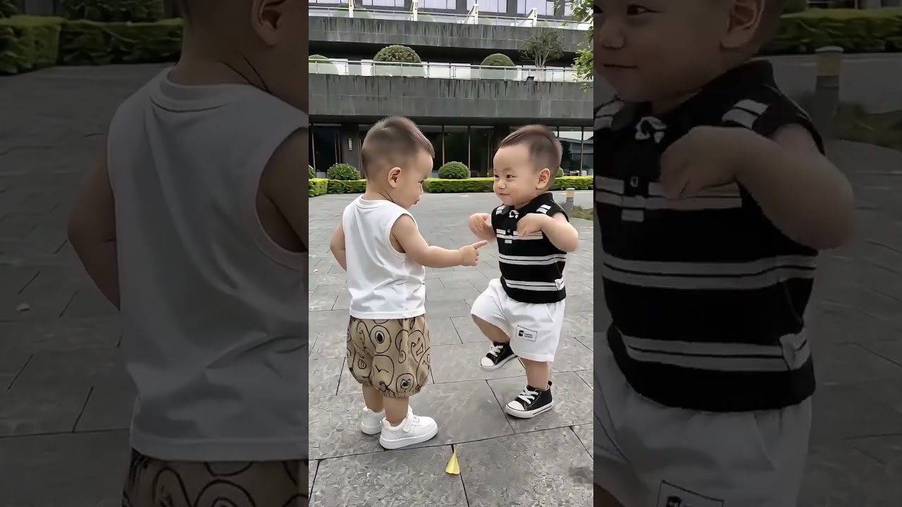 哈哈哈，怪好玩的咧～ #鬥舞 #萌娃跳舞 #人類幼崽 #今日萌娃 #幼崽社交