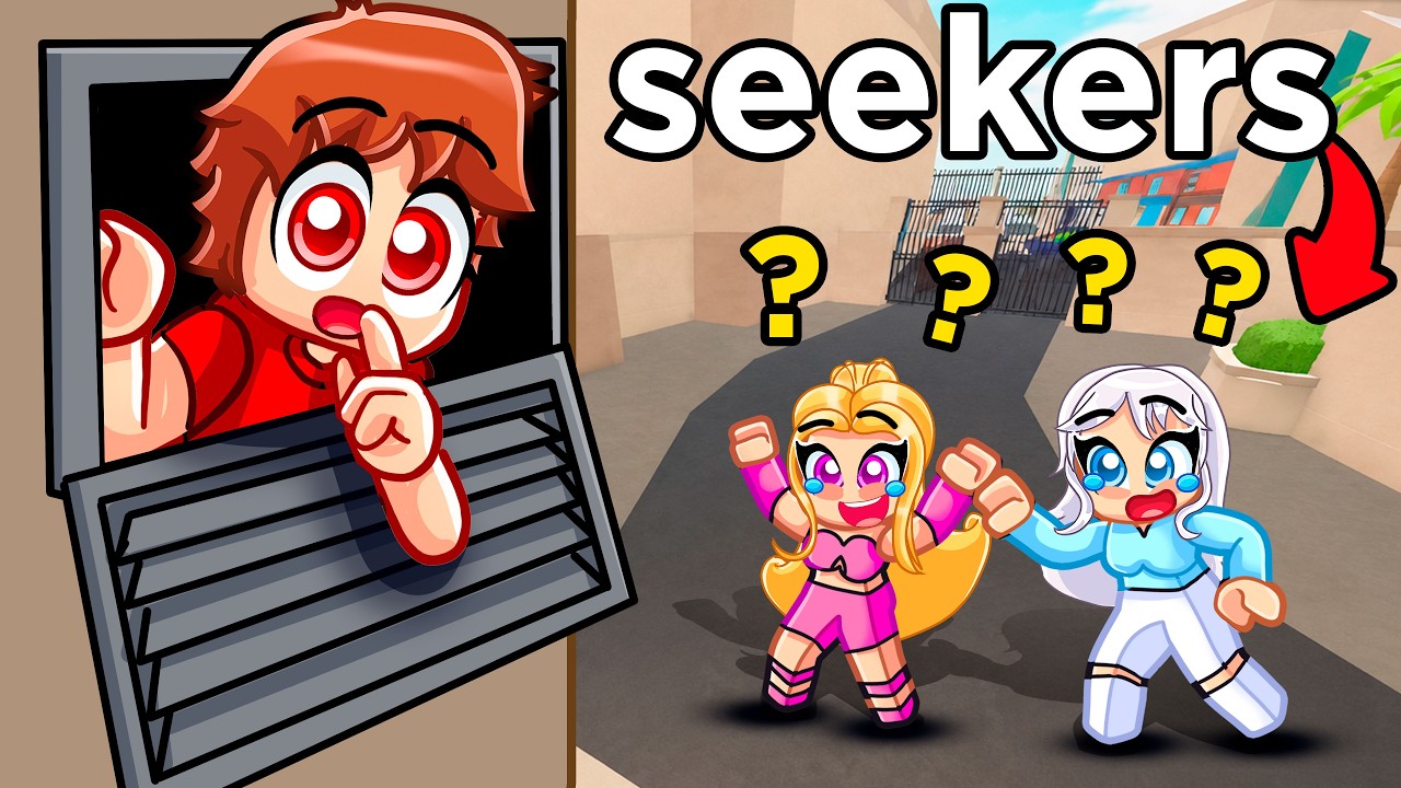 Using GLITCH ROOMS To Cheat In Rivals Hide & Seek!