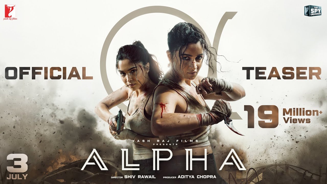 ALPHA | Official Teaser | Alia, Sharvari, Anil, Bobby | Shiv Rawail | YRF Spy Universe | 3 July 2026