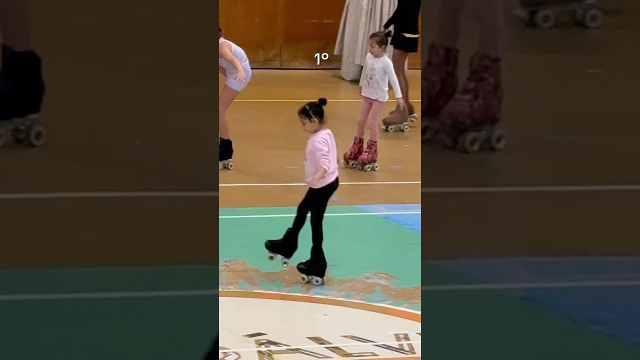 EVOLUÇÃO DA MIA NA PATINAGEM 🛼😨 #paidemenina #portugal