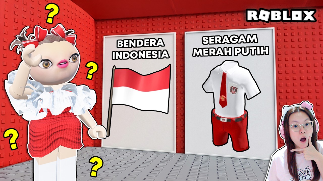 Dandan Serba Merah Putih Di Dalam Tower ?!! [Roblox Indonesia]